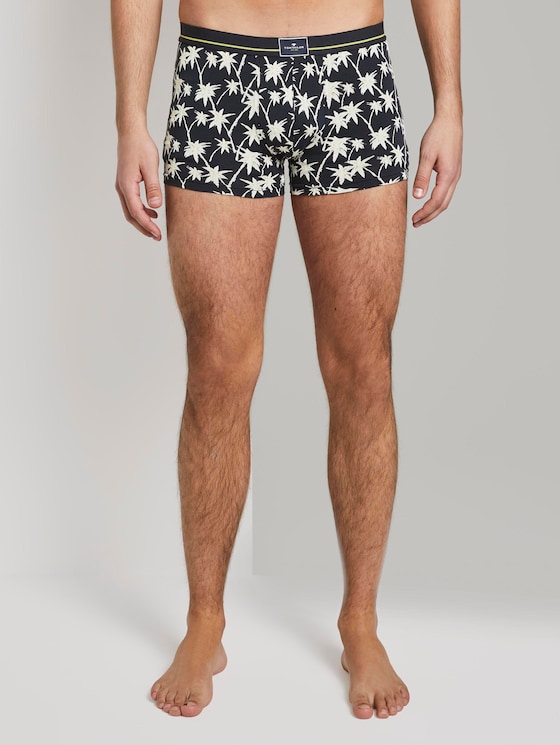 Hip-Pants mit Palmenmuster - Männer - blue-dark-allover Hip-Pants mit Palmenmuster - Männer - blue-dark-allover - 1 - TOM TAILOR