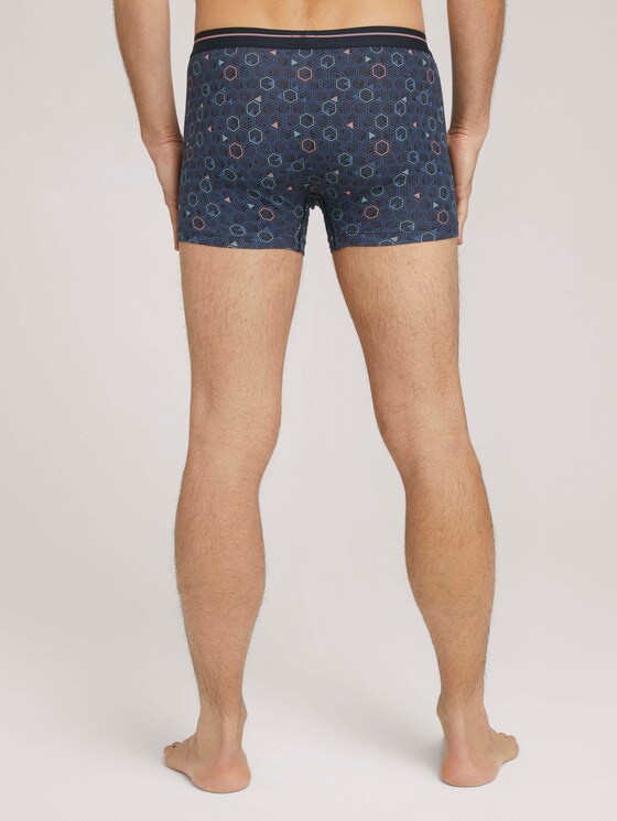 Gemusterte Hip-Pants aus Modal - Männer - blue-dark-allover Gemusterte Hip-Pants aus Modal - Männer - blue-dark-allover - 2 - TOM TAILOR