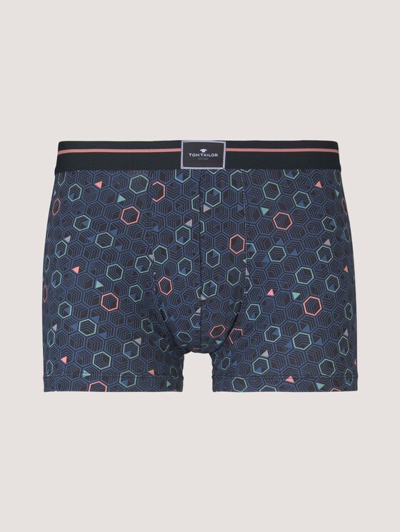 Gemusterte Hip-Pants aus Modal - Männer - blue-dark-allover Gemusterte Hip-Pants aus Modal - Männer - blue-dark-allover - 7 - TOM TAILOR