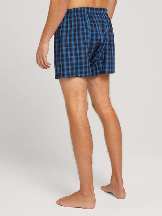 Checked boxer shorts in a twin pack - Men - blue-dark-check Checked boxer shorts in a twin pack - Men - blue-dark-check - 2 - TOM TAILOR