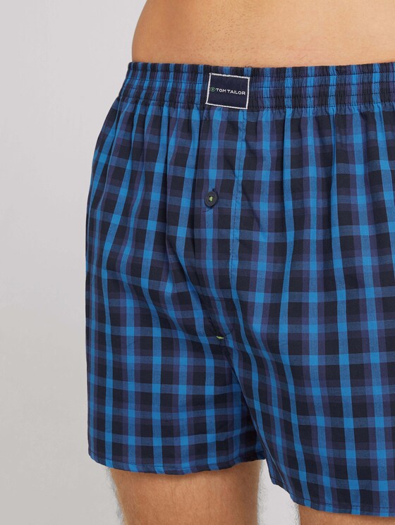 Checked boxer shorts in a twin pack - Men - blue-dark-check Checked boxer shorts in a twin pack - Men - blue-dark-check - 9 - TOM TAILOR