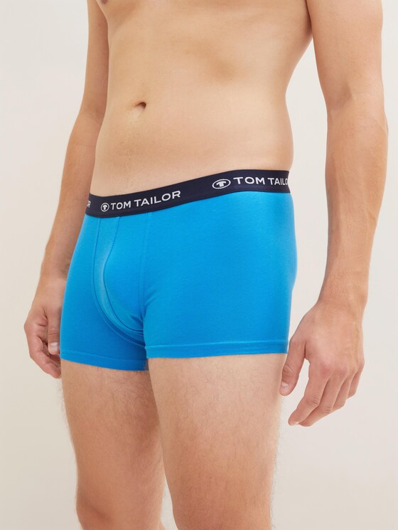 Hip pants in a three-pack with a woven waistband