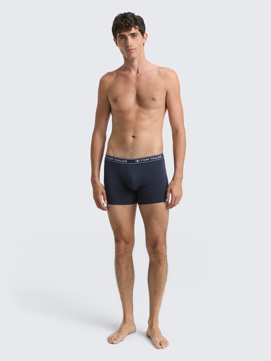 Long Pants im Dreierpack mit Webbund von Men, red-medium-solid