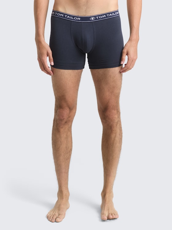 Mittellange Boxershorts im 3er-Pack von Men, red-medium-solid