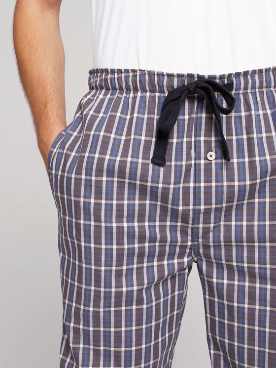 geruite Pyjama broek - Mannen - blue-dark-check geruite Pyjama broek - Mannen - blue-dark-check - 9 - TOM TAILOR