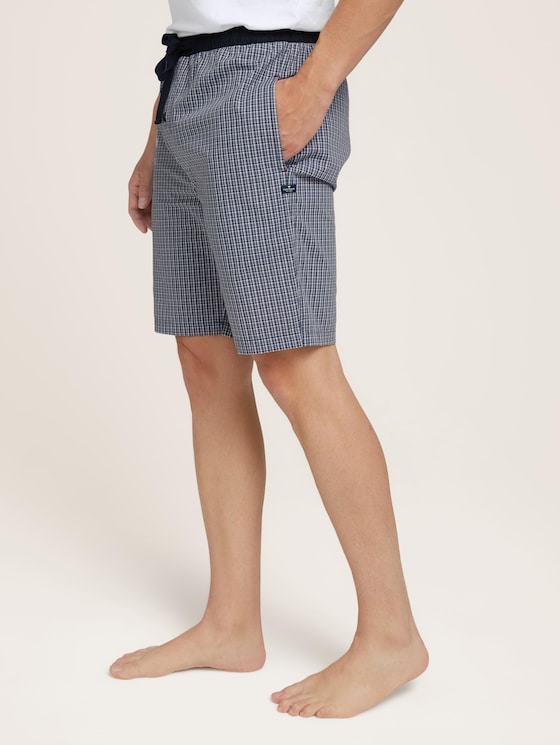 Pyjama Shorts - Männer - blue-medium-check Pyjama Shorts - Männer - blue-medium-check - 11 - TOM TAILOR