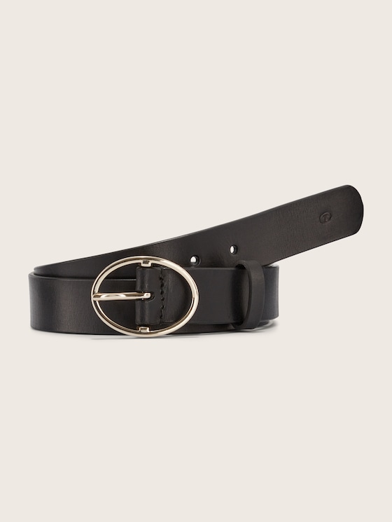 Leather belt 