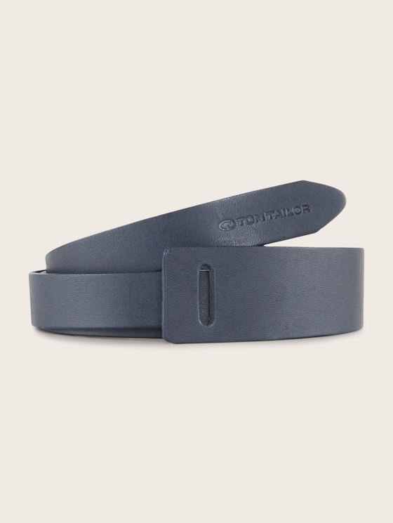 Lederen riem door Women, navy uni