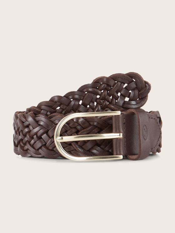 Lederen riem door Women, brown uni