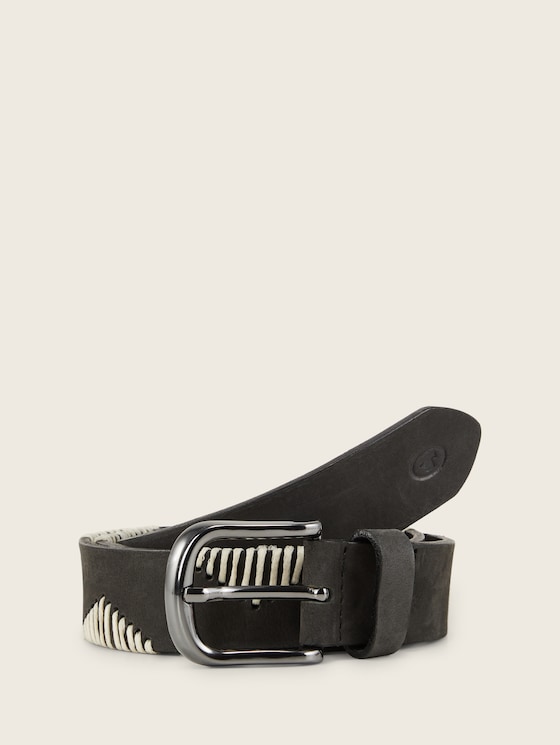 Lederen riem door Women, black uni