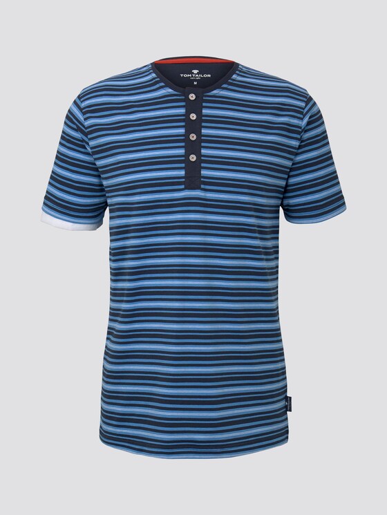Pyjama mit gestreiftem T-Shirt - Männer - blue-dark-horizontal stripe Pyjama mit gestreiftem T-Shirt - Männer - blue-dark-horizontal stripe - 7 - TOM TAILOR