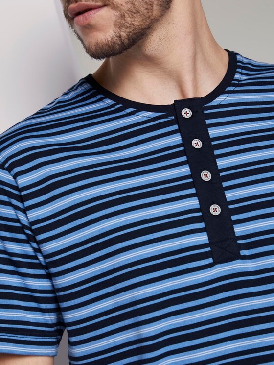 Pyjama mit gestreiftem T-Shirt - Männer - blue-dark-horizontal stripe Pyjama mit gestreiftem T-Shirt - Männer - blue-dark-horizontal stripe - 9 - TOM TAILOR