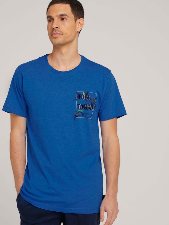 Pyjama Shirt mit Brusttasche - Männer - blue-medium-melange Pyjama Shirt mit Brusttasche - Männer - blue-medium-melange - 5 - TOM TAILOR