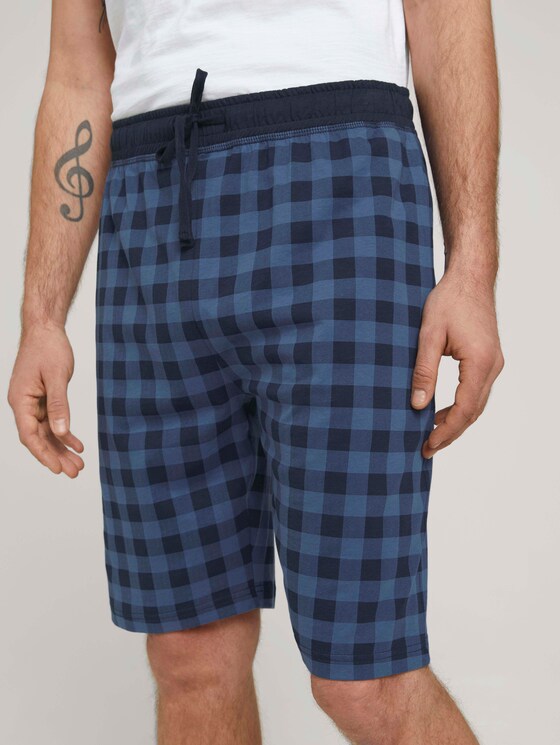 karierte Pyjamahose - Männer - blue-dark-allover karierte Pyjamahose - Männer - blue-dark-allover - 9 - TOM TAILOR