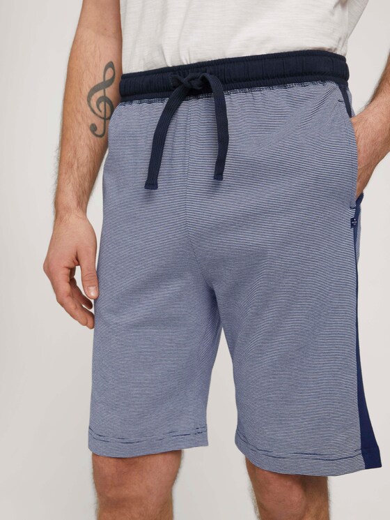 gestreifte Pyjama-Hose - Männer - blue-dark-horizontal stripe gestreifte Pyjama-Hose - Männer - blue-dark-horizontal stripe - 9 - TOM TAILOR