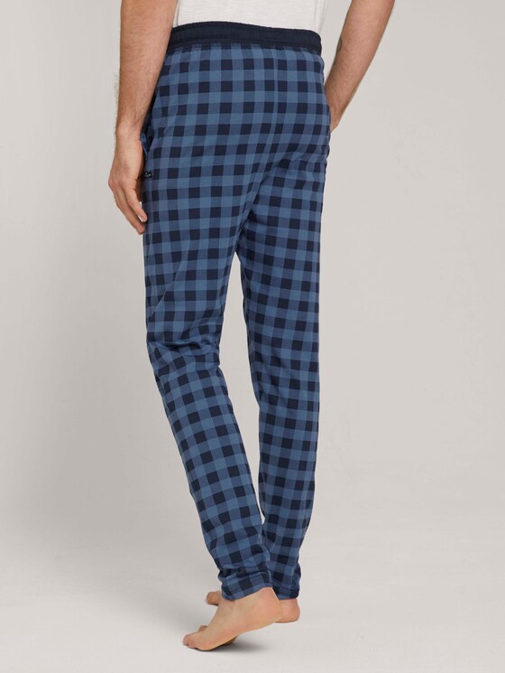 Karierte Pyjamahose - Männer - blue-dark-allover Karierte Pyjamahose - Männer - blue-dark-allover - 2 - TOM TAILOR