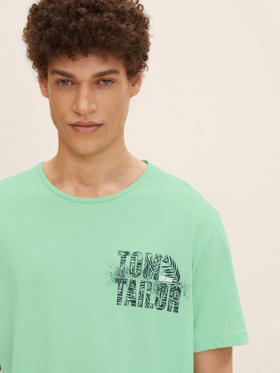 Pyjamashirt mit Motivprint