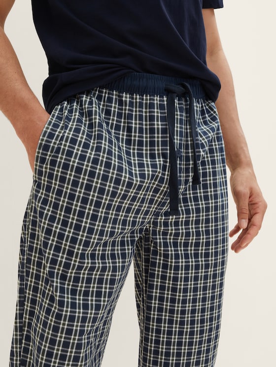 Pyjamahose mit Karomuster