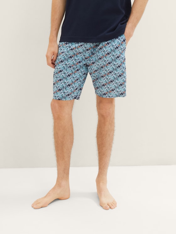 Gemusterte Bermuda im 2er-Pack von Men, green-medium-allover