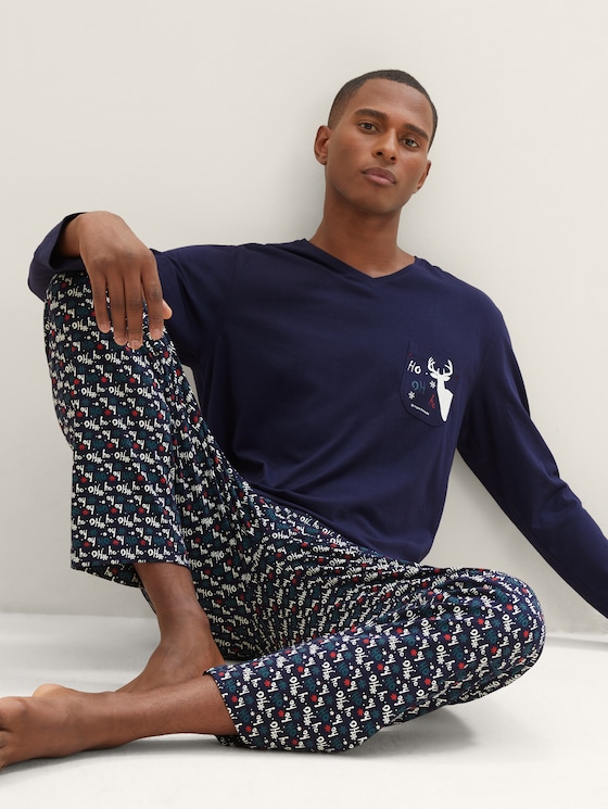 Gemusterter Pyjama von Tom Tailor