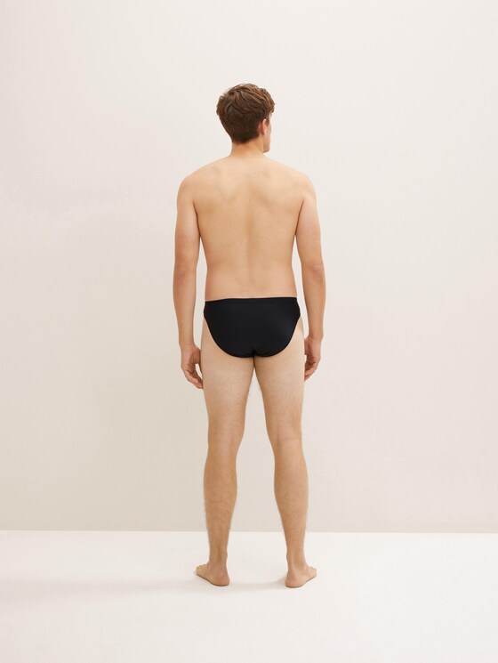 eenkleurige slips - Mannen - black eenkleurige slips - Mannen - black - 2 - TOM TAILOR