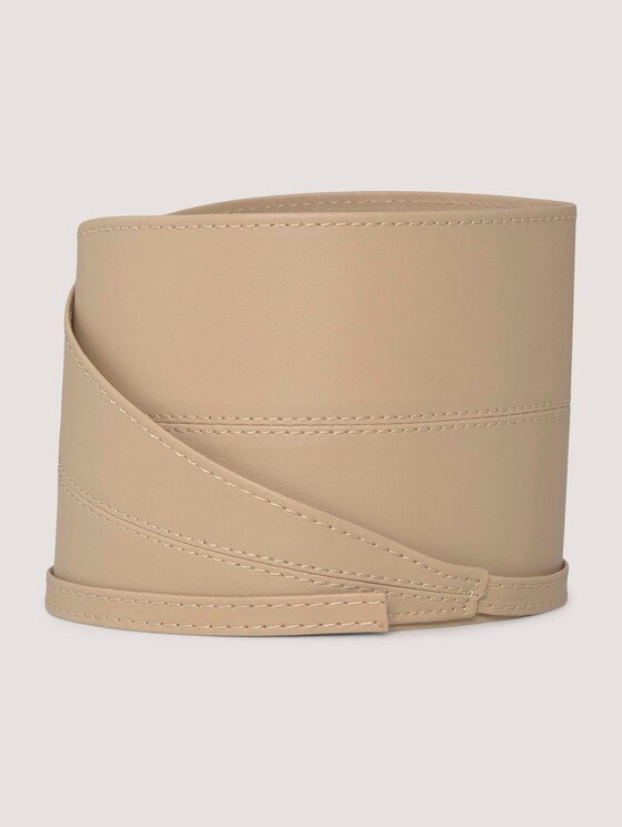 Breiter Taillengürtel zum Binden - Frauen - nude uni Breiter Taillengürtel zum Binden - Frauen - nude uni - 7 - TOM TAILOR Denim