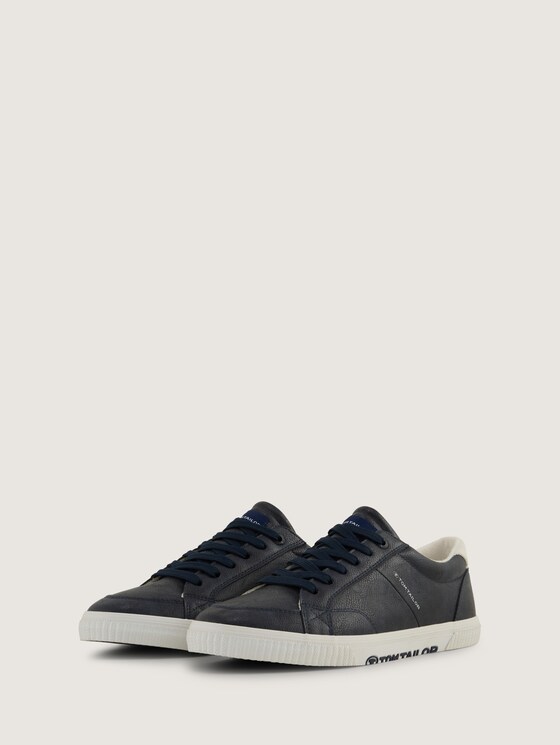 Sneaker mit Logo-Print von Men, navy