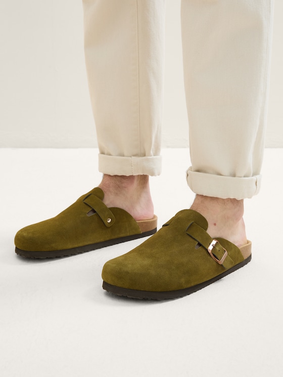 Leren muiltjes door Men, mud