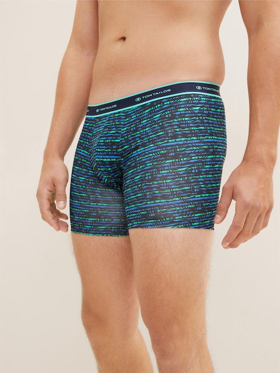 6-pack boxer shorts with a logo waistband