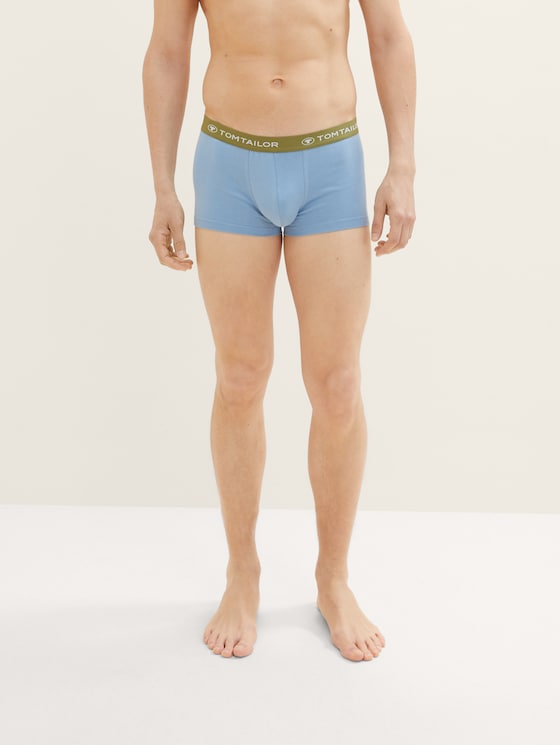 Hip Pants in een verpakking van 3 stuks door Men, green-medium-solid