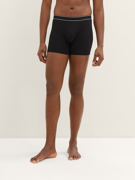 Long Pants im Doppelpack von Men, black-dark-solid