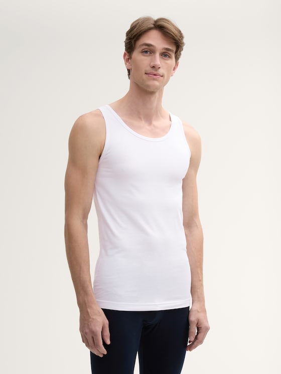Tanktops im 4er-Pack von Men, white-light-solid