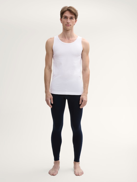 Tank tops in a 4-pack by Men, white-light-solid