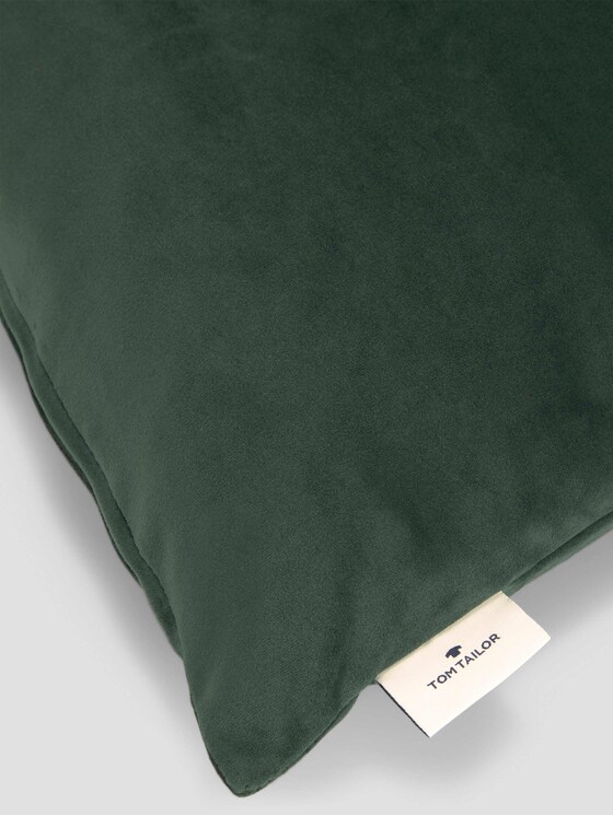 Samt Kissenhülle - - dk green Samt Kissenhülle - - dk green - 10 - Tom Tailor E-Shop Kollektion