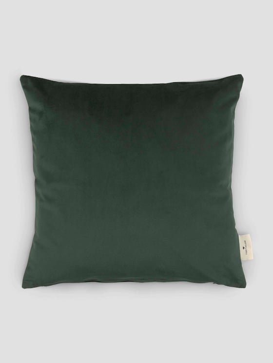 T-Summer fluwelen kussenovertrek door Unisex, dk green