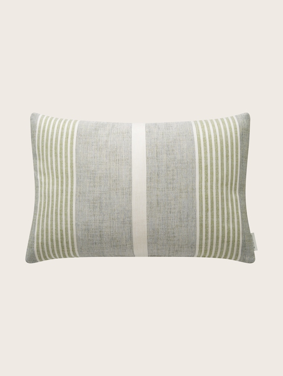 Cushion with a striped print
