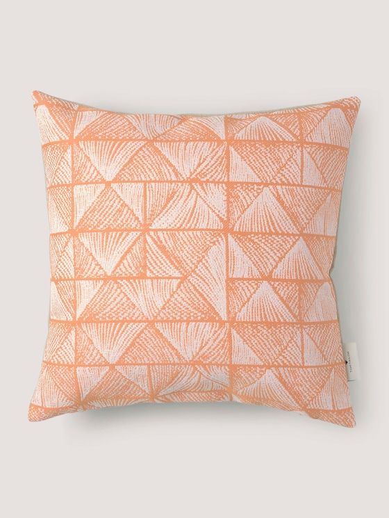 Gemusterte Kissenhülle - unisex - coral Gemusterte Kissenhülle - unisex - coral - 7 - TOM TAILOR