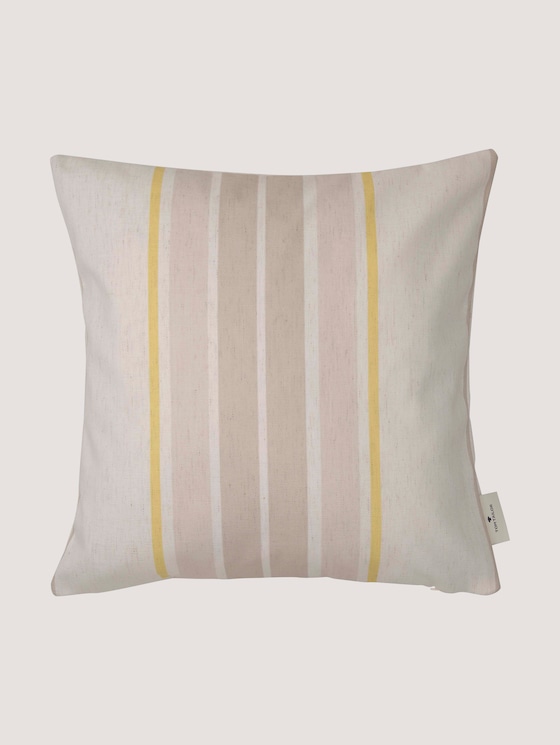Gestreifte Kissenhülle - unisex - beige Gestreifte Kissenhülle - unisex - beige - 7 - TOM TAILOR