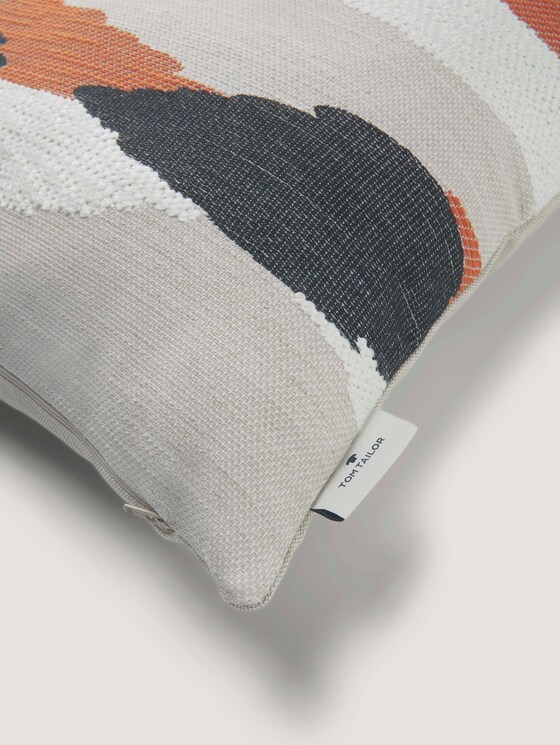 Gestreifte Kissenhülle - unisex - black orange Gestreifte Kissenhülle - unisex - black orange - 9 - TOM TAILOR
