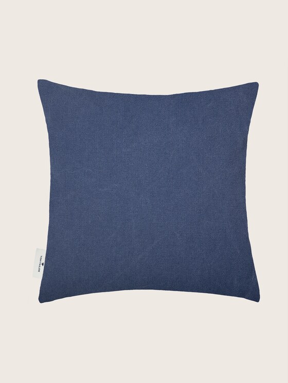 Kissenhülle mit Waschung - unisex - navy Kissenhülle mit Waschung - unisex - navy - 8 - TOM TAILOR