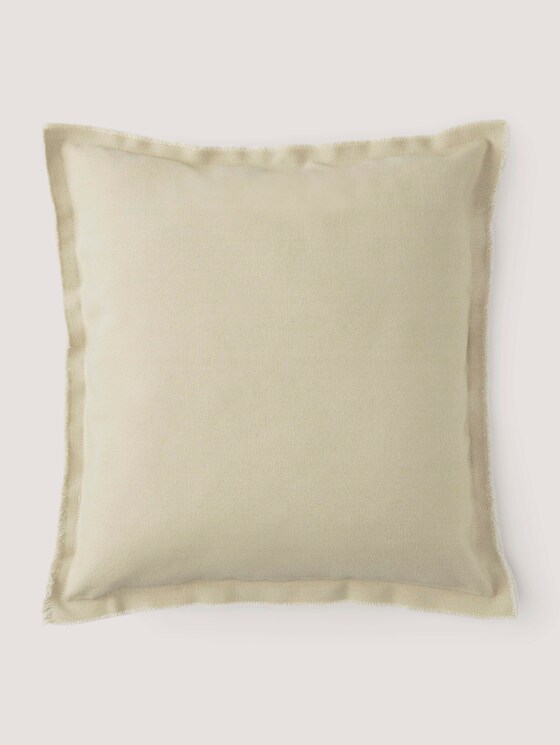 Kissenhülle mit Waschung - unisex - beige Kissenhülle mit Waschung - unisex - beige - 8 - TOM TAILOR