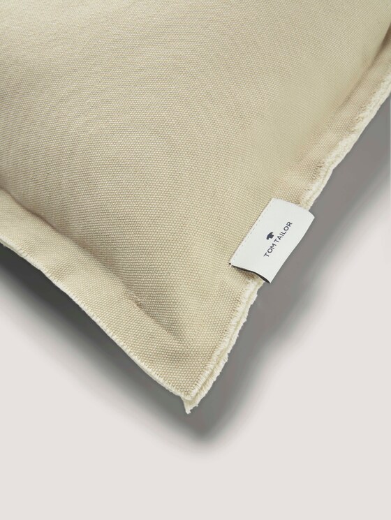 Kissenhülle mit Waschung - unisex - beige Kissenhülle mit Waschung - unisex - beige - 9 - TOM TAILOR