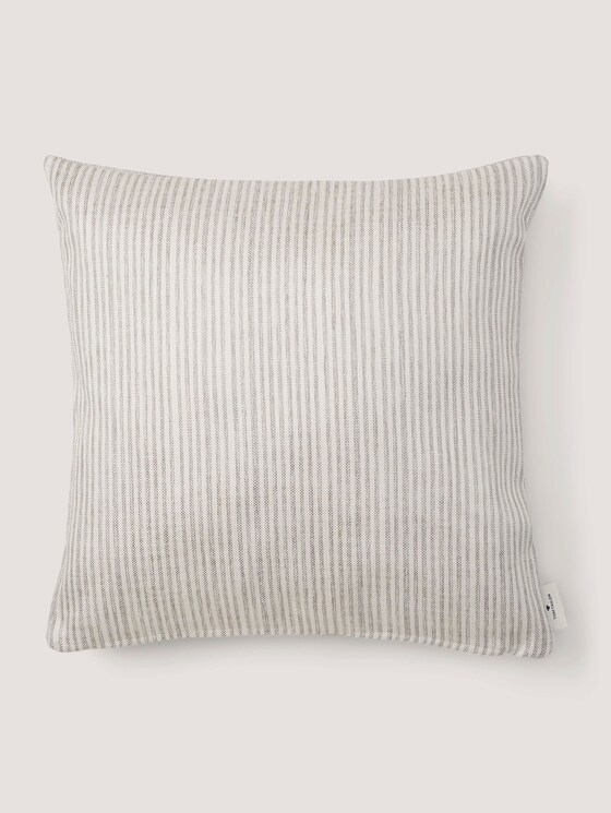 Gestreifte Kissenhülle - unisex - grey-white Gestreifte Kissenhülle - unisex - grey-white - 7 - TOM TAILOR