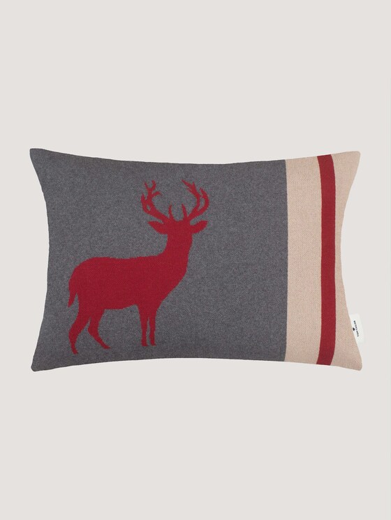 cushion cover with a deer motif