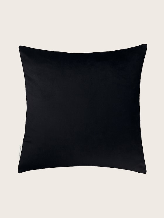 Plain black cushion outlet covers