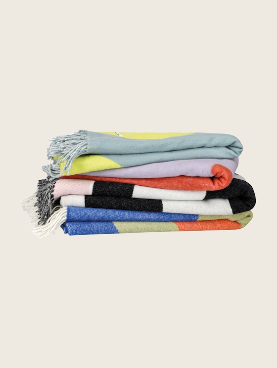 Geweven knusse deken van gerecycled polyester