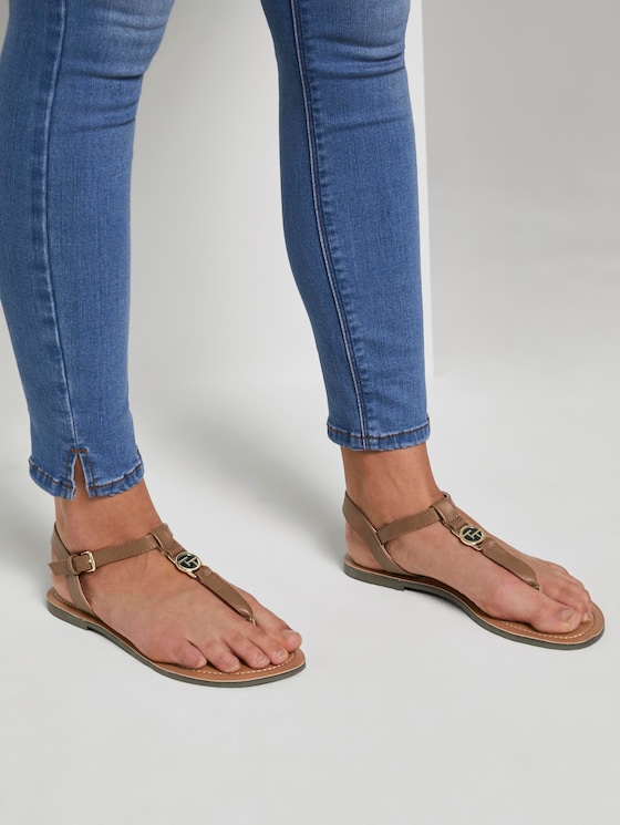Riemchensandalen mit Logo-Coin - Frauen - cognac Riemchensandalen mit Logo-Coin - Frauen - cognac - 5 - TOM TAILOR