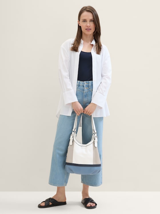 TTJUNA S Sac à main avec colour blocking par Women, denim blue