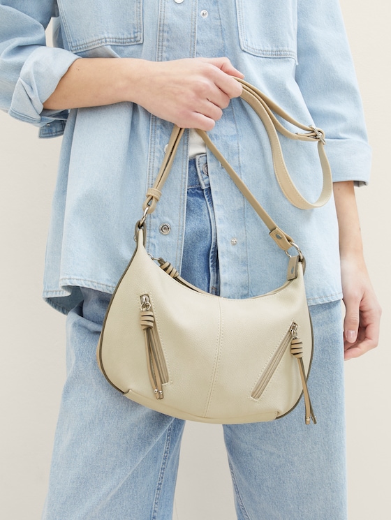 TTCAIA S Umhängetasche mit Reißverschluss-Details von Women, off white / off white