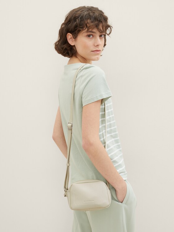 TTELIS Umhängetasche mit Ziernaht von Women, off white / off white